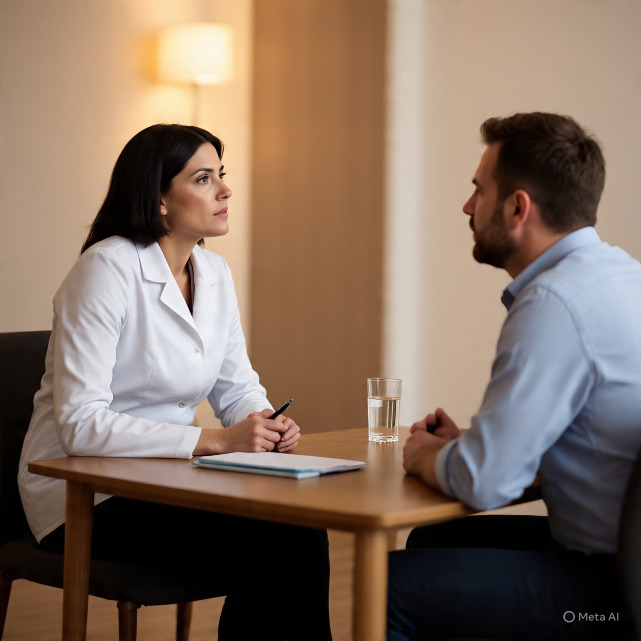 Professional therapist consultation